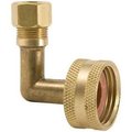 Plumb Craft Waxman Plumb Craft Waxman 7358000 0.37 x 0.75 in. Brass Dishwasher 90 Elbow Hose Adapter 7358000